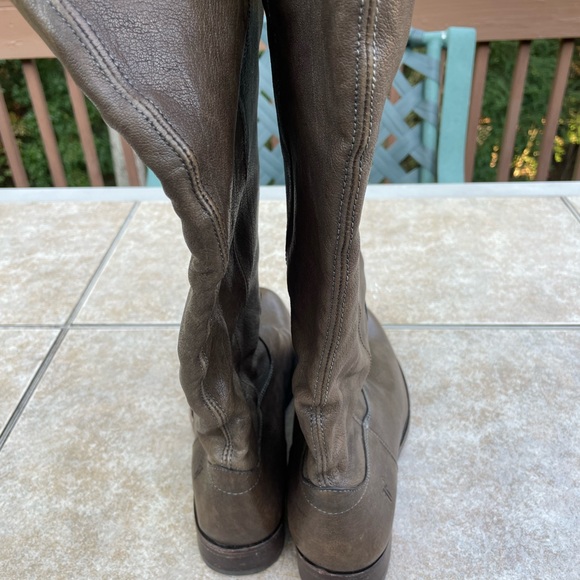 FRYE Melissa Women's Button Riding Knee High BOOT - Picture 6 of 13